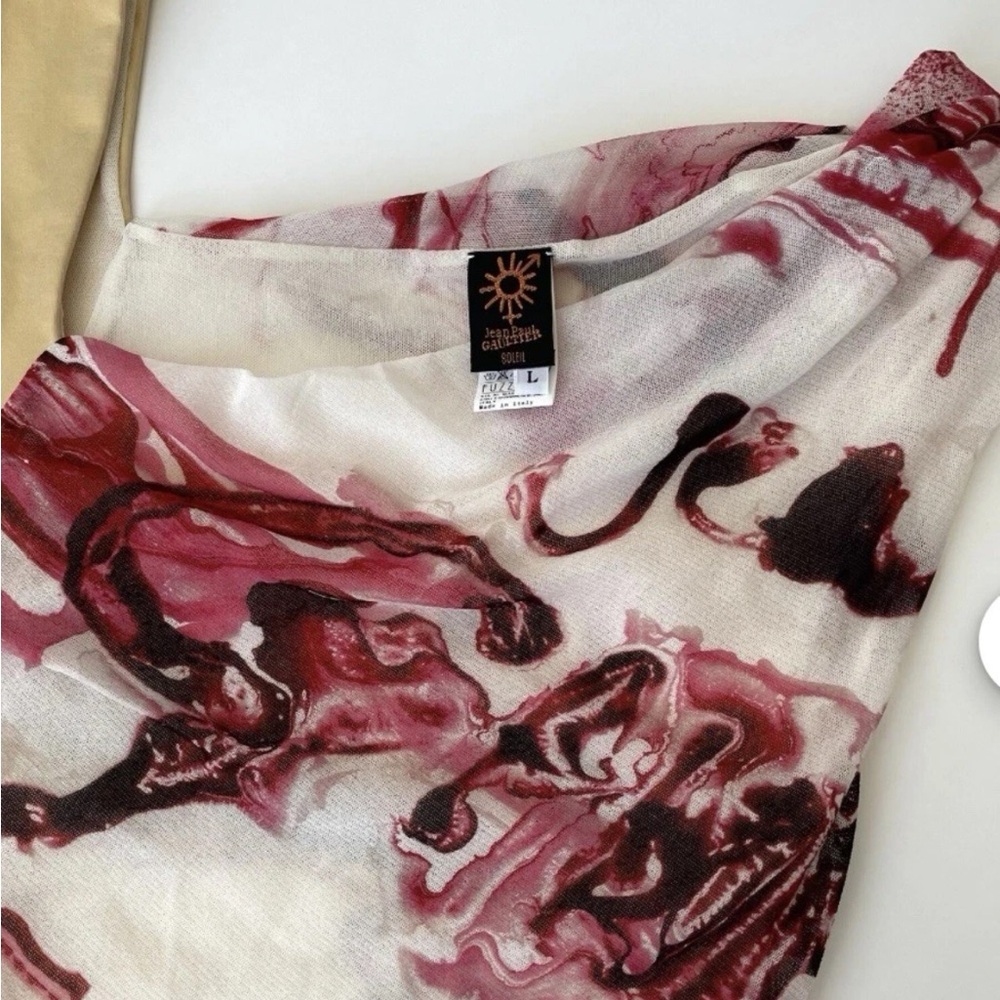Jean Paul Gaulthier Soleil Graphic Printed Tank Top - Picture 2 of 5